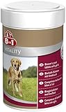 8in1 Bierhefe Tabletten (Nahrungsergänzung, für gesunde Haut und glänzendes Hundefell, reduziert nährstoffmangel-bedingtes Haaren) 1 Dose (260 Tabletten)