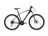 HAWK FORTYFOUR 27.5' Mountainbike, MTB, 27 Gang Schaltung und Shimano Scheibenbremsen BR-M315 Disc Hydr. 160mm, schwarz, S