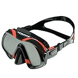 ATOMIC - SubFrame Single Window schwarz-rot Tauchmaske