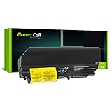 Green Cell® Extended Serie 42T5225 Laptop Akku für Lenovo IBM ThinkPad T61 T400 R61 R61i R400 (9 Zellen 6600mAh 10.8V Schwarz)