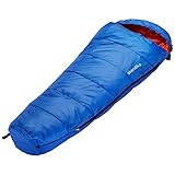 skandika Kinder Schlafsack Vegas Junior, 170 x 70 x 10 cm (Blau)