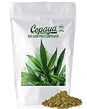 Copaya Hanfproteinpulver Bio, Hanfprotein naturbelassen & ungesüßt, pflanzliches Protein, Hanfpulver vegan 1000g