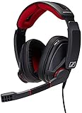 Sennheiser GSP 350 Geschlossenes Gaming-Kopfhörer, schwarz/rot