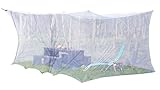 infactory Mückennetz: XXL-Moskitonetz für Innen & Außen, 300 x 500 x 250 cm, 220 Mesh, weiß (Moskitonetz Terrasse)