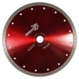 EDW Profi Diamant-Trennscheibe | 230mm | H 22,23mm | geschlossenem Schneidrand | zum schneiden von Naturstein, Granit, Marmor und Feinsteinzeug | Premium-Produkt der Marke EDW | wird auch in blau geliefert