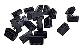LEGO CITY - 20 schwarze Dachsteine / Dachziegel / Keilsteine / Schrägsteine 45° mit 2x3 Noppen