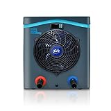 Gre HPM40 HPM40-Mini-Wärmepumpe für Aufbau-Pool bis zu 40 m3, blau