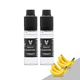 VAPOURSSON 2 X 10ml E Liquid - Banane - Neue Formel um aus wertvollen Zutaten einen besonders starken Geschmack zu erzeugen - Hergestellt für Elektronische Zigaretten und E Shishas -