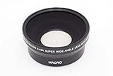 vhbw Weitwinkel Vorsatzlinse Objektivgewinde 67mm, Faktor 0,45x passend für Kamera Tamron AF 28-300 mm 3.5-6.3 XR Di VC LD AD ASL IF Macro.