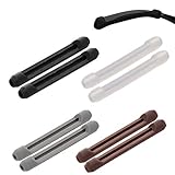 Hifot 8 Paar Brillenband Halter, Brillen Halter, Silikon Anti-Rutsch-Halter für Gläser, Brillenbänder Brillen Strap