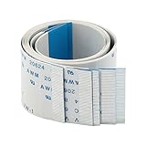 sourcing map A Typ Nach vorn, 40-polig, FFC, FPC-Flachbandkabel, 0,5 mm x 300 mm, 5 Stück de