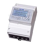 B+G E-Tech SDM72D-M - digitaler Stromzähler für Drehstromnetze, Zweirichtungszähler mit S0 und RS485 Modbus RTU