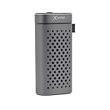 XLayer Powerbank PLUS Speaker 4.000mAh, Externer Akku für Smartphone und Tablet mit 5W Bluetooth Speaker und Freisprechfunktion, Space Grey