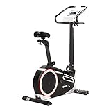SportPlus Heimtrainer Fahrrad für zuhause, Kinomap-App, Ergometer ideal für Heimtraining, 24 Widerstandsstufen, brustgurtkompatibel, Nutzergewicht 150 kg, Fitness Bike, Sicherheit geprüft