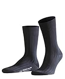 FALKE Herren Socken Milano, Baumwolle, 1 Paar, Blau (Dark Navy 6370), 43-44 (UK 8.5-9.5 Ι US 9.5-10.5)