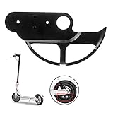 Yungeln Scooter Bremsschutz Spritzblech Bremsscheibe Bremsankerblech Abdeckblech Ankerblech hinten für Xiaom 1S / M365 / Pro Elektroscooter - Schwarz