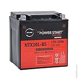 NX - Motorrad Batterie YTX30L-BS/ NTX30L-BS 12V 30Ah