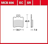 Bremsbelag Lucas MCB696EC für Runner 50 C14 | Formula 125 TFR2 | Magnet 2 Takt