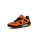 PRINCE NFS Attack Squashschuhe, Shoe Size- 12 UK, Color- Black/Orange