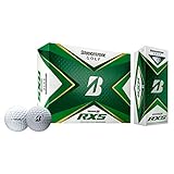 Bridgestone 2020 Tour B RXS Golfbälle, 1 Dutzend, Weiß