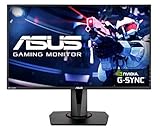 ASUS VG278QR 68,6 cm (27 Zoll) Gaming Monitor (Full HD, DVI, HDMI, DisplayPort, 0,5ms Reaktionszeit, 165Hz) schwarz