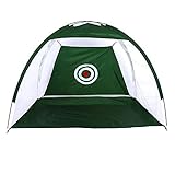 Yosoo Golfübungsnetz Outdoor, Golfballnetz für Hinterhof Golf Chipping Net Faltbar Golf Schlagnetz Bälle Sammlerhalterung Tasche für Innen Hinterhof Genauigkeit und Swing Praxis