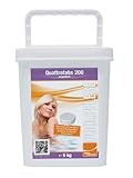 Steinbach Poolchemie Quattrotabs organisch, Aquacorrect, 200 g / 5 kg