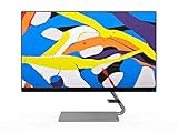 Lenovo Q24i-10 60,45 cm (23,8 Zoll, 1920x1080, Full HD, 75Hz, WideView, entspiegelt) Monitor (VGA, HDMI, 4ms Reaktionszeit, AMD Radeon FreeSync) schwarz