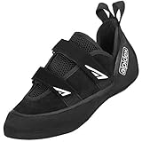 ALPIDEX Kletterschuhe für Damen und Herren mit Klettverschluss symmetrisch, rutschfest und flexibel - 43 EU