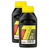 2x Trw Bremsflüssigkeit Brake Fluid Dot 5.1 250 Ml Pfb525