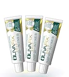 Set aus 3x75g OLIVAFIX Gold die revolutionäre 24h Zahnprothesen Haftcreme