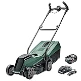 Bosch Akku-Rasenmäher CityMower 18 (18 Volt, 1 Akku 4,0 Ah, Schnittbreite: 32 cm, Rasenflächen bis 300 m², in Kartonverpackung)