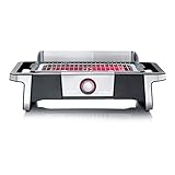 Severin SENOA BOOST PG 8113 Grill mit 500 °C BoostZone und SafeTouch-Gehäuse, 3000 Watt - Schwarz