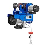 MSW - Laufkatze PROCAT 1200 - bis zu 990 kg Hebeleistung - Stromaufnahme 230V/7,8 Ampere - Elektromotor mit 1800 Watt - Kabelzugentlastung