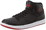 Nike Herren Jordan Access Basketballschuhe, Mehrfarbig (Black/Gym Red-White 001), 42.5 EU