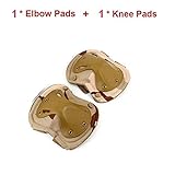 US Army Military Tactical Knieschoner Airsoft Ellbogenbandage Paintball CS Equipment Knieschoner War Game Knieschoner Set