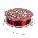 Leezo Fliegenfischen Linie 200 M Monofil Nylon Super Starke Hochleistungs Angelschnur für Süßwasser Salzwasser 8-46LB