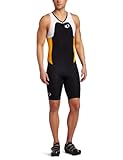 Pearl Izumi Elite Intercool Tri-Anzug für Herren, Herren, Black/Safety Orange, Small