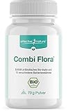 effective nature - Combi Flora Pulver - mit 15 Bakterienstämmen - Ohne Zusatzstoffe - 70 g