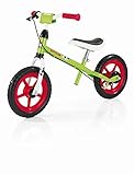 Kettler Laufrad Speedy Emma 2.0 – das ideale Lauflernrad – Kinderlaufrad mit Reifengröße: 12,5 Zoll – stabiles & sicheres Laufrad ab 3 Jahren – grün & rot