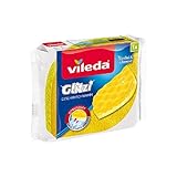 Vileda Glitzi Geschirrschwamm mit Zitrusduft für die schonende Geschirrreinigung