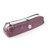 Lotuscrafts Yogatasche PUNE aus Bio-Baumwolle - Fair & Ökologisch hergestellt - Yogamattentasche groß mit extra viel Platz - Tasche für Yogamatten & Yoga-Zubehör