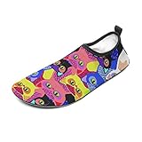 Tentenentent Damen Wasserschuhe - All Kinds of Barfußhautschuhe Strandpool-Surf-Yoga white3 34/35