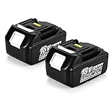 2 Stk Energup 18V 5,5Ah Li-ion Ersatz BL1850 Akku für Makita BL1850 BL1840 BL1830 BL1815 Makita 18V Werkzeugakkus