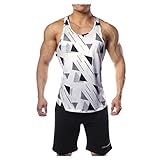 Tomatoa Herren Shirt Ärmellos Shirt Tank Top Tanktop Sommer Streetwear Männer Tee Muskelshirt Achselshirt Training Sport Fitness Tops S - 2XL