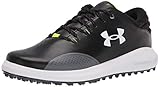 Under Armour Herren Draw Sport Slide Golfschuh, Black/Pitch Gray/White (001), 28 EU Wide