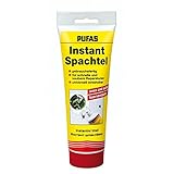 Pufas SI Instant-Spachtel Spachtelmasse gebrauchsfertig faserverstärkt innen und außen, weiß, 400g