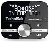TechniSat Digitradio Car 2 DAB+ Adapter (zum Aufrüsten von Auto-Radios, FM-Transmitter für DAB+ Sender mit Bluetooth und Freisprecheinrichtung mit Wireless Controller)