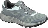 Salomon Damen Trail Running Schuhe, TRAILSTER 2 W, Farbe: grau (lead/stormy weather/icy morn) Größe: EU 41 1/3