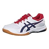 ASICS Herren Gel-Rocket 8 Volleyballschuhe, Weiß (White B706Y-100), 46.5 EU